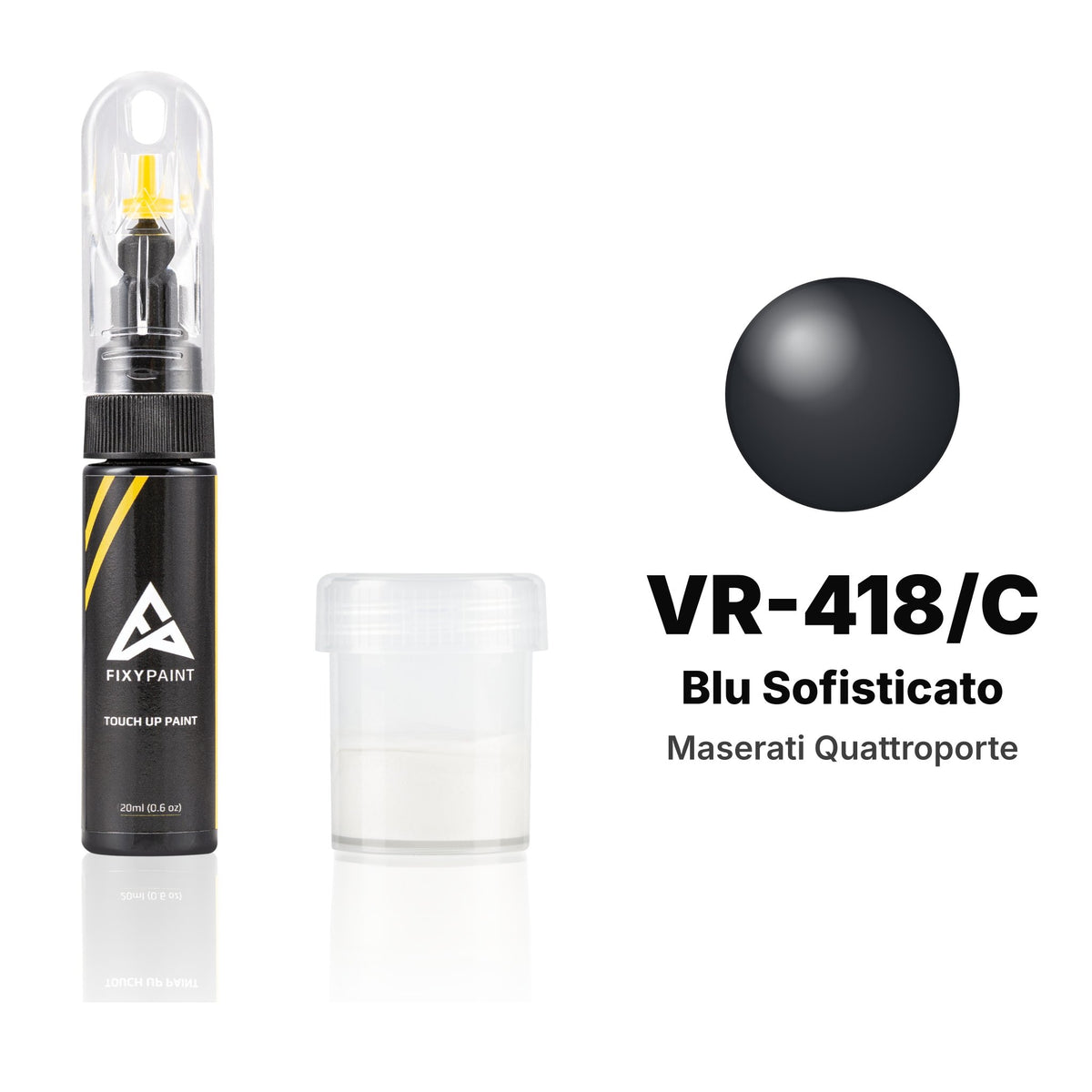 Touch-up paint for Maserati Quattroporte VR-418/C Blu Sofisticato, Standard kit