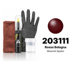 Touch-up paint for Maserati Spyder 203111 Rosso Bologna, Complete kit