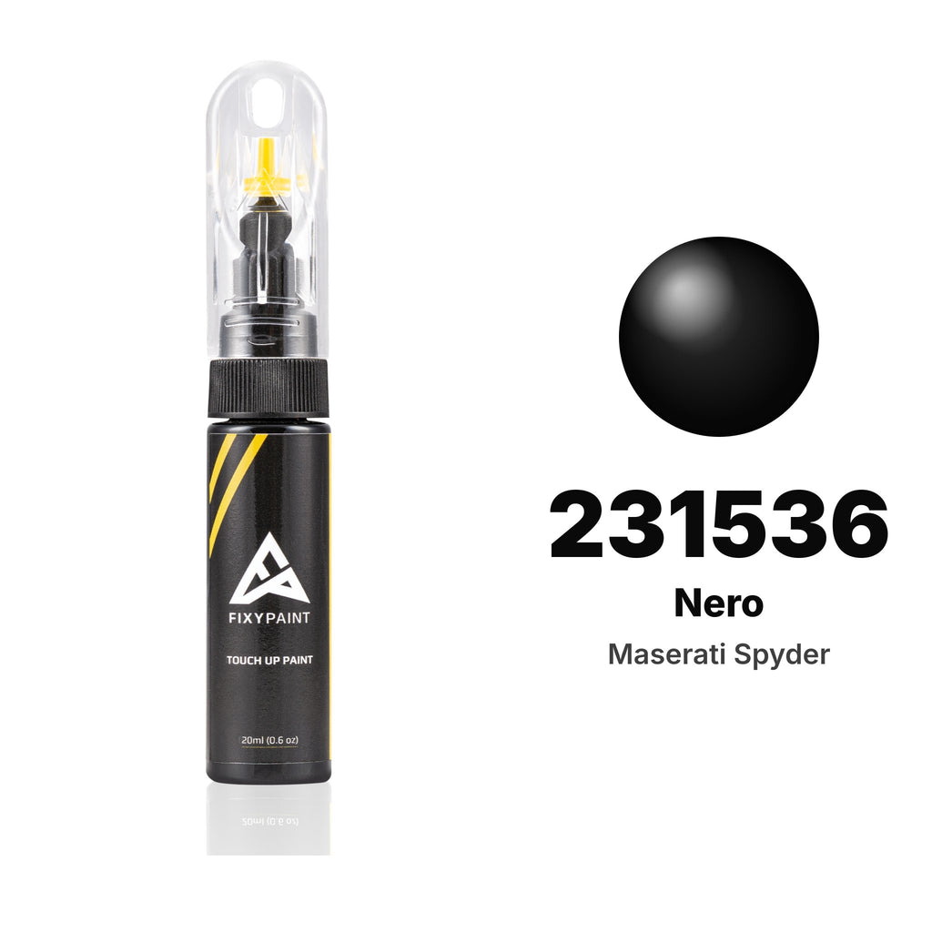 Touch-up paint for Maserati Spyder 231536 Nero, Basic kit