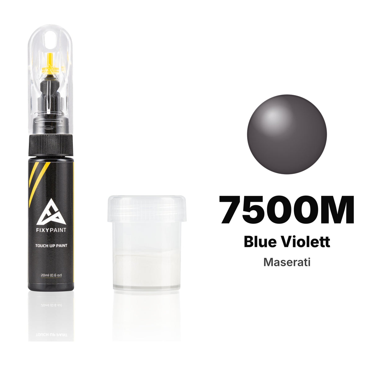 Vernice ritocco per Maserati – 7500M Blue Violett (tutti i modelli, 1985–1987), kit Standard
