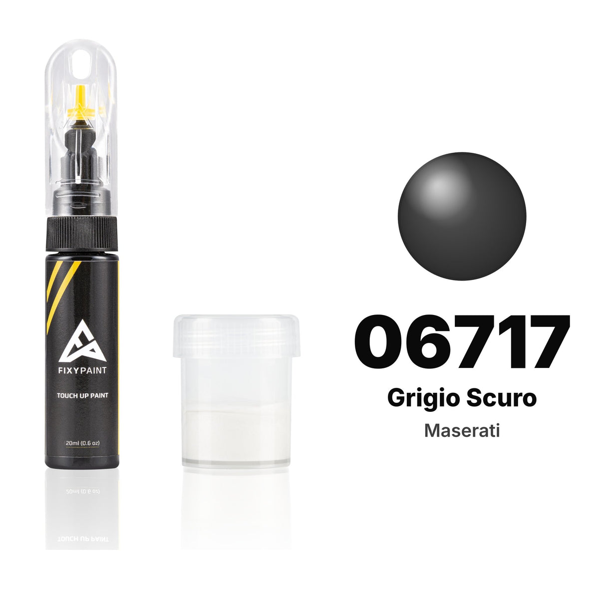 Touch-up paint for Maserati 06717 Grigio Scuro, Standard kit