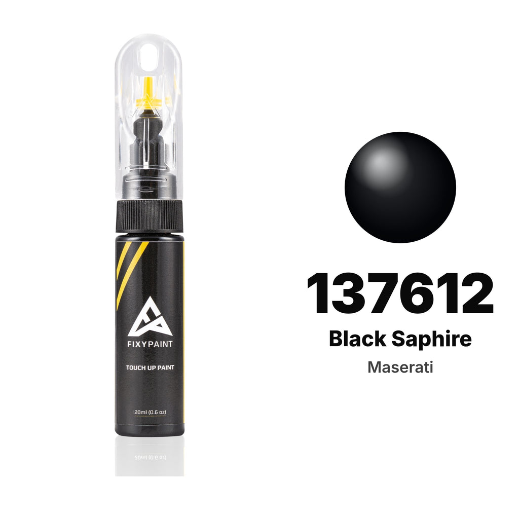 Touch-up paint for Maserati 137612 Black Saphire, Basic kit
