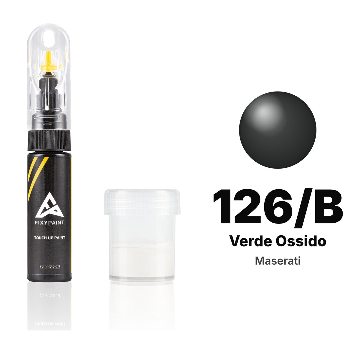 Touch-up paint for Maserati 126/B Verde Ossido, Standard kit