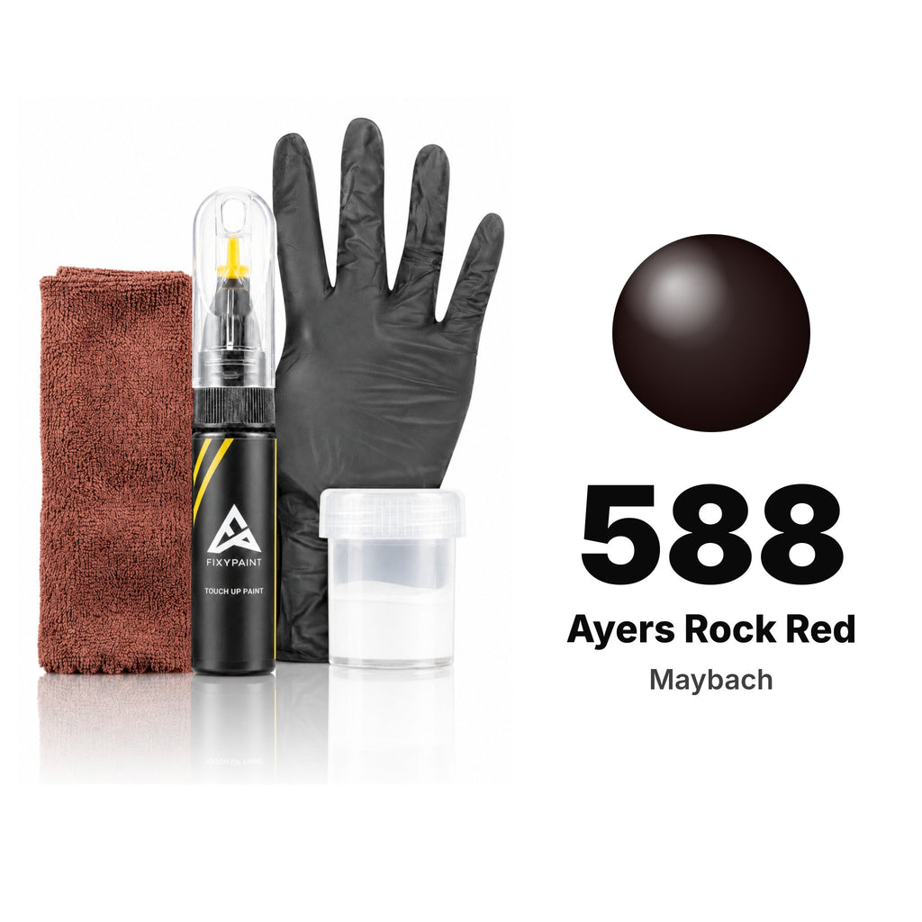 Touch-up paint for Maybach 588 Ayers Rock Red, Complete kit