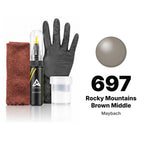 Touch-up paint for Maybach 697 Rocky Mountains Brown Middle, Complete kit