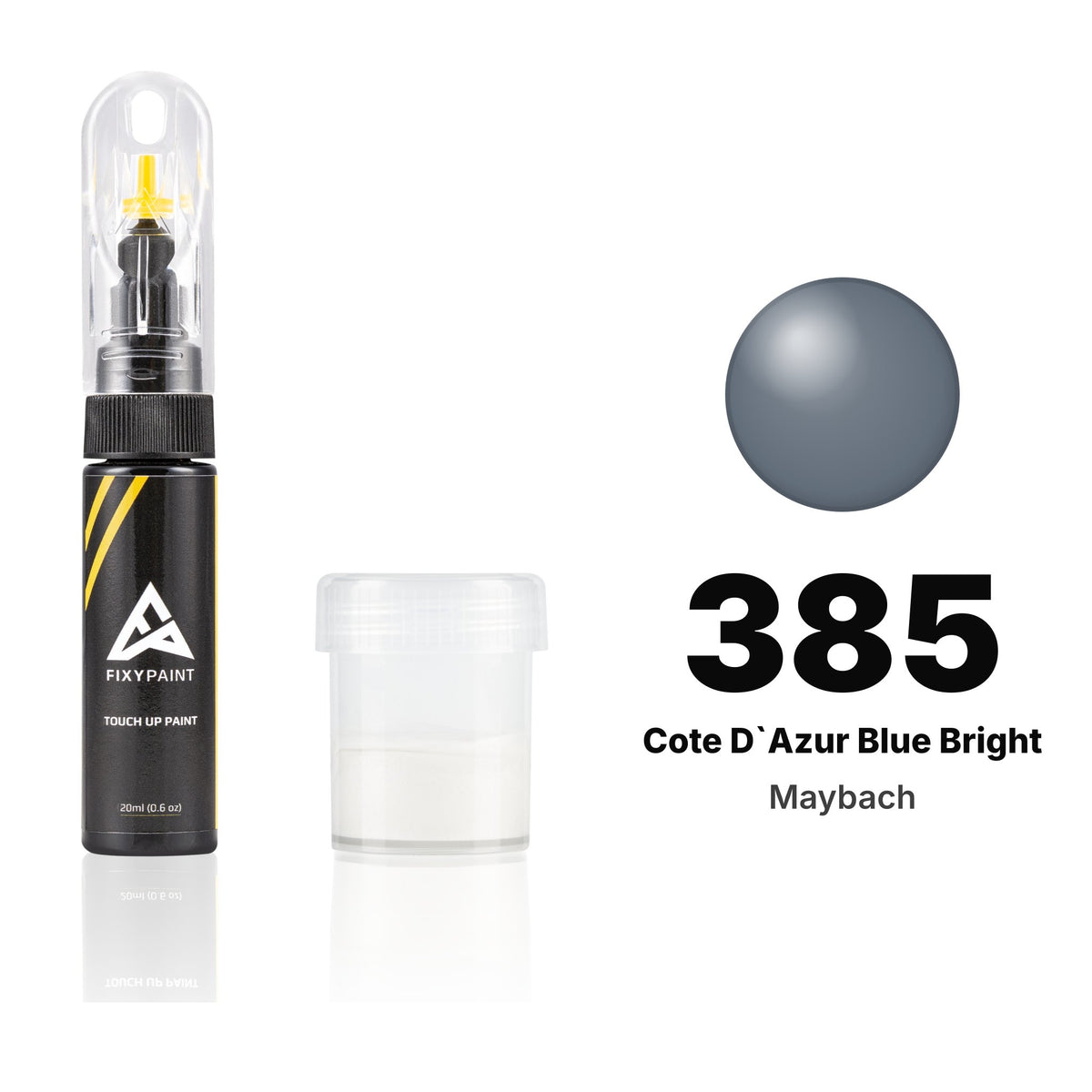 Touch-up paint for Maybach 385 Cote D`Azur Blue Bright, Standard kit