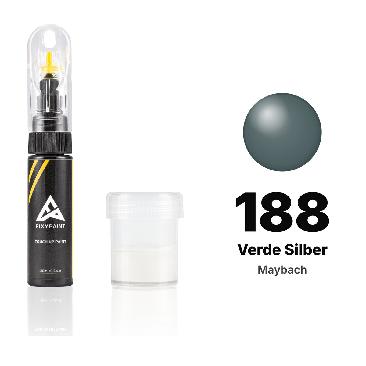 Touch-up paint for Maybach 188 Verde Silber, Standard kit