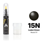 Touch-up paint for Mazda 121 15N Loden Green, Standard kit