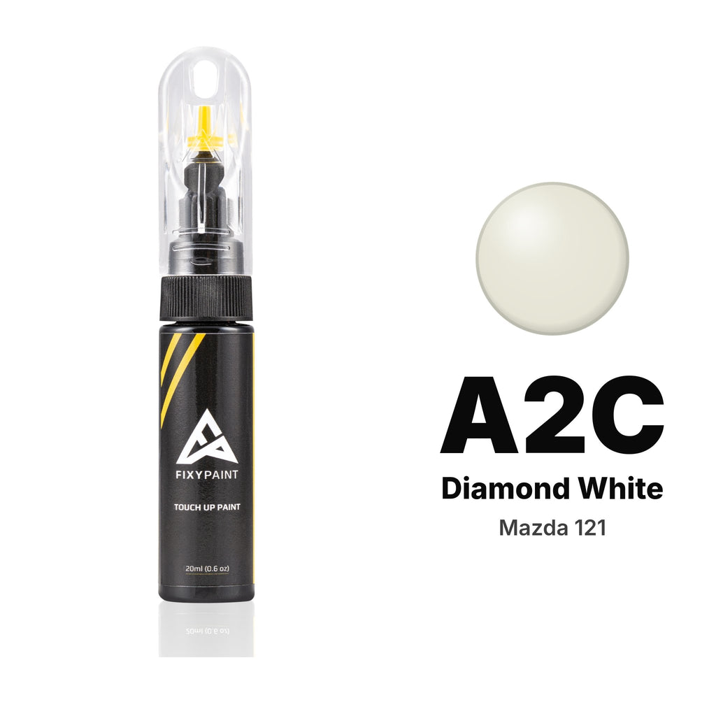 Touch-up paint for Mazda 121 A2C Diamond White, Basic kit