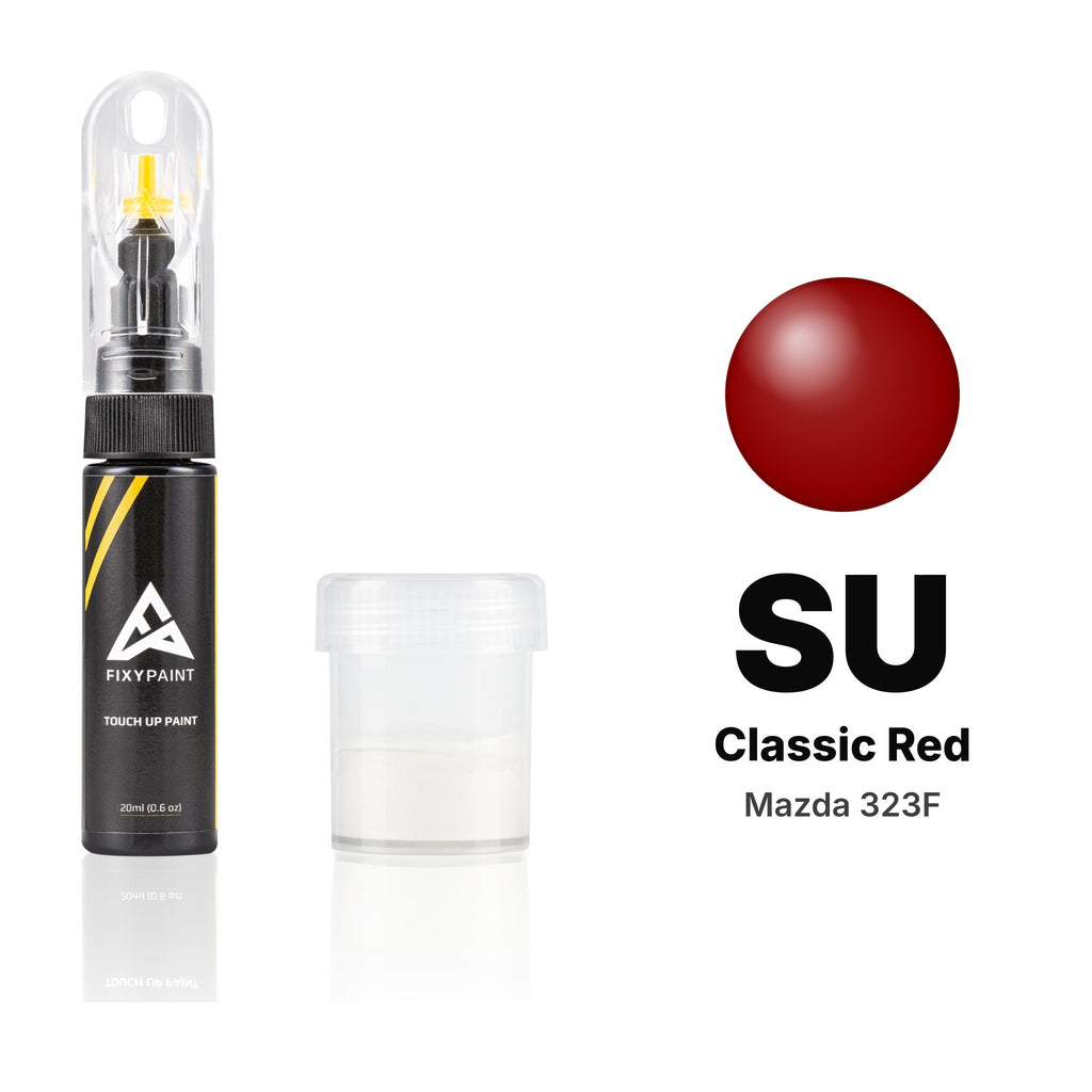 Touch-up paint for Mazda 323F SU Classic Red, Standard kit