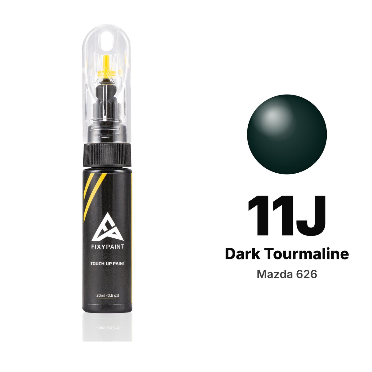 Touch-up paint for Mazda 626 11J Dark Tourmaline, Basic kit