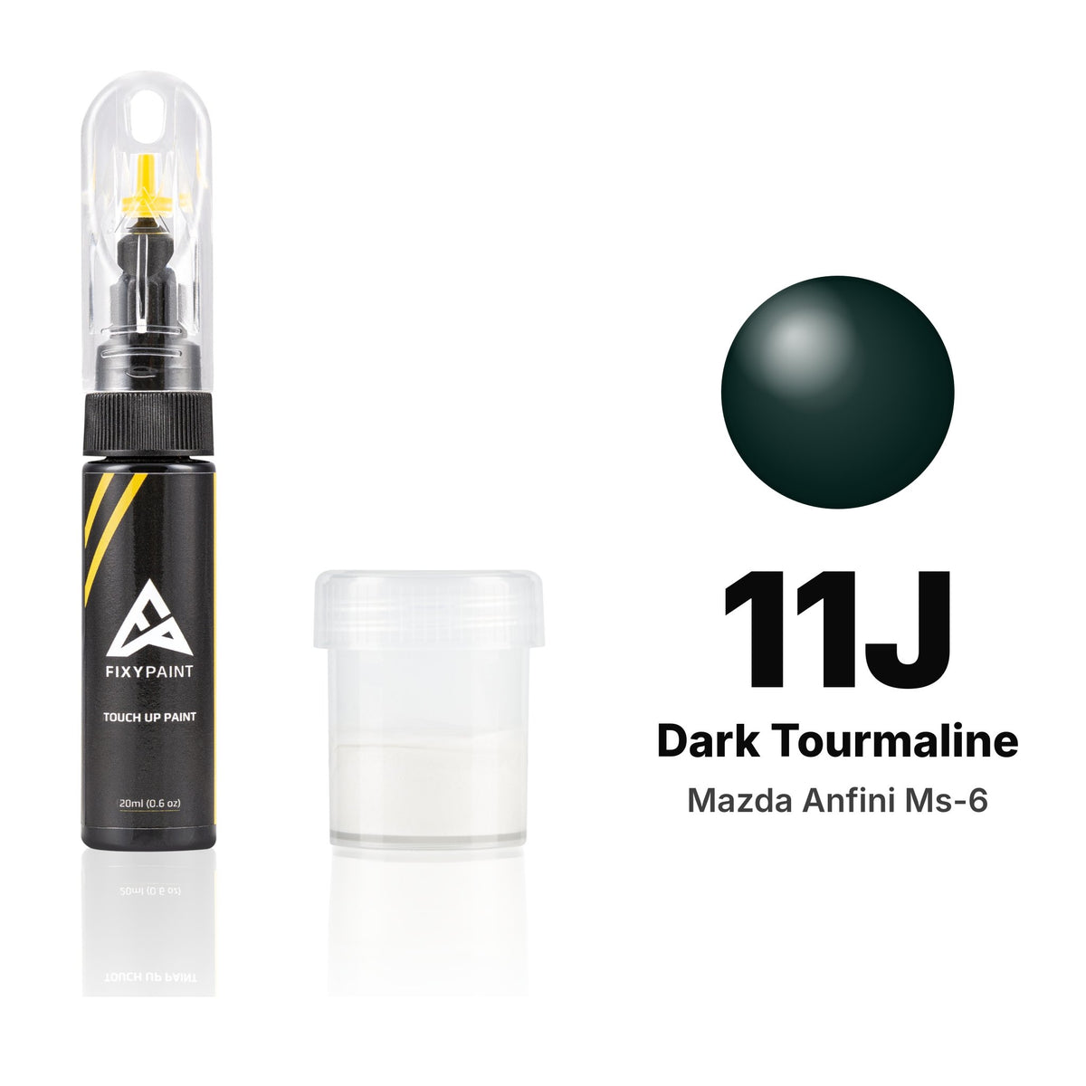 Touch-up paint for Mazda Anfini MS-6 11J Dark Tourmaline, Standard kit