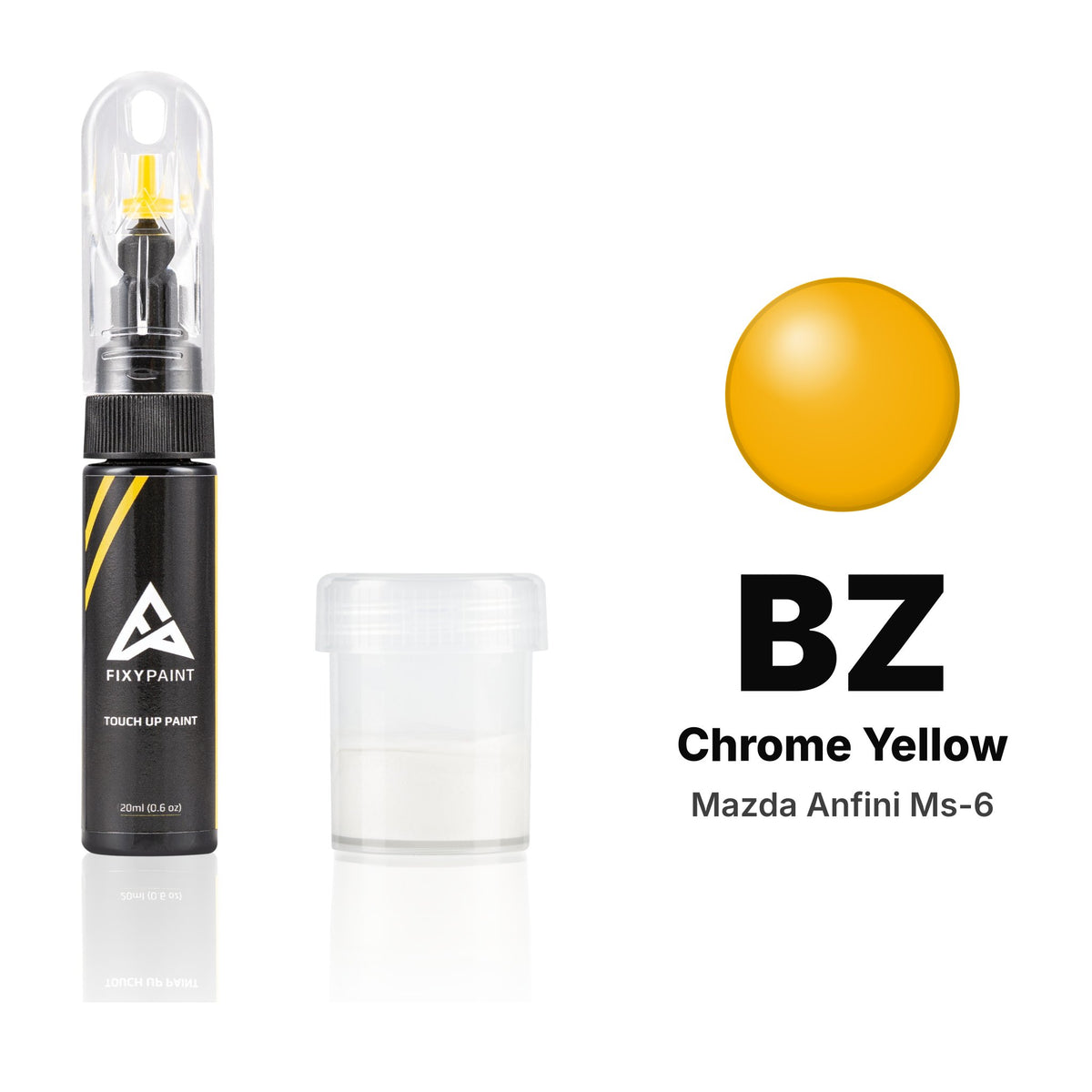 Touch-up paint for Mazda Anfini MS-6 BZ Chrome Yellow, Standard kit