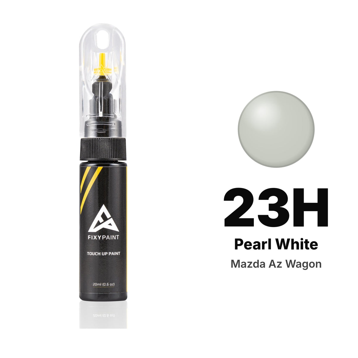 Touch-up paint for Mazda AZ-Wagon 23H Pearl White, Basic kit
