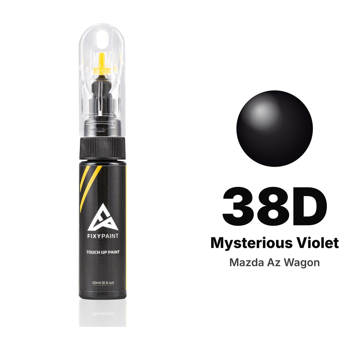Touch-up paint for Mazda AZ-Wagon 38D Mysterious Violet, Basic kit