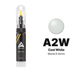 Touch-up paint for Mazda B-Series A2W Cool White, Basic kit