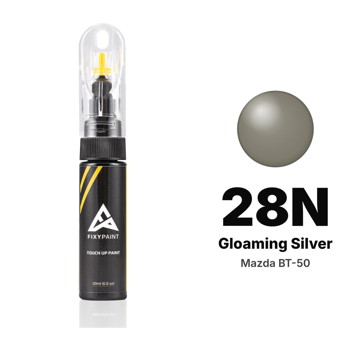 Touch-up paint for Mazda BT-50 28N Gloaming Silver, Basic kit