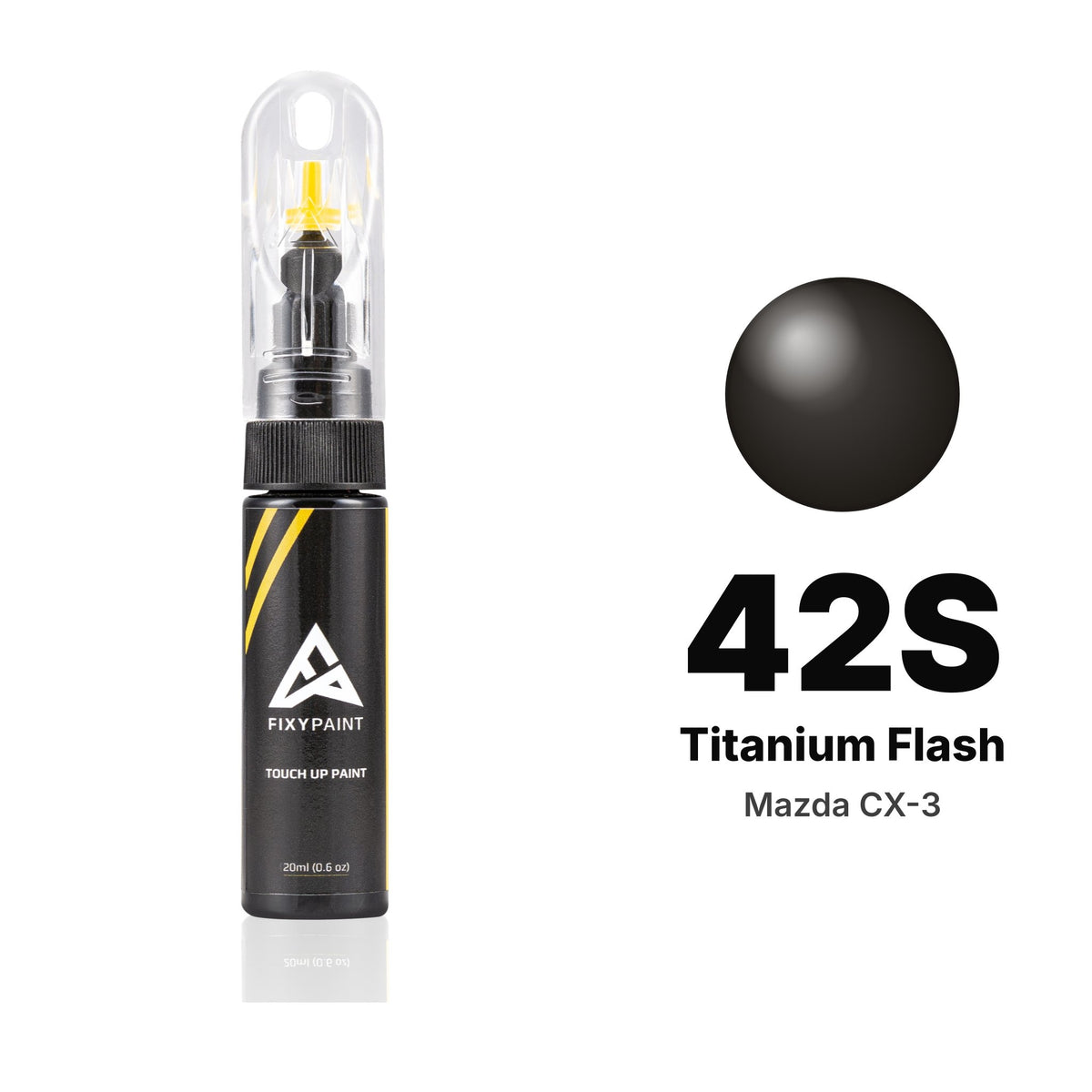 Mazda CX-3 42S Titanium Flash touch-up paint, Basic kit