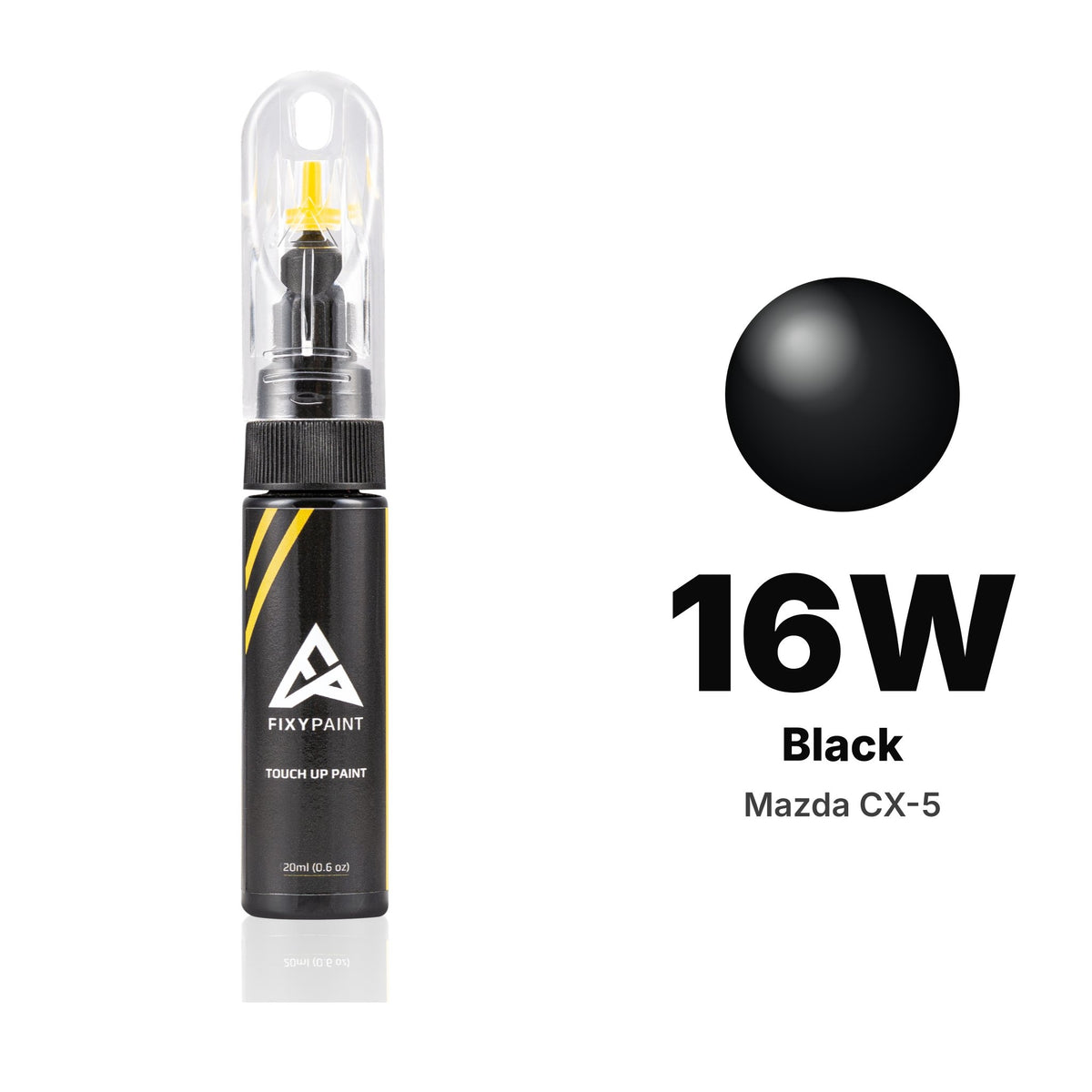 Mazda CX-5 16W Black touch-up paint, Basic kit