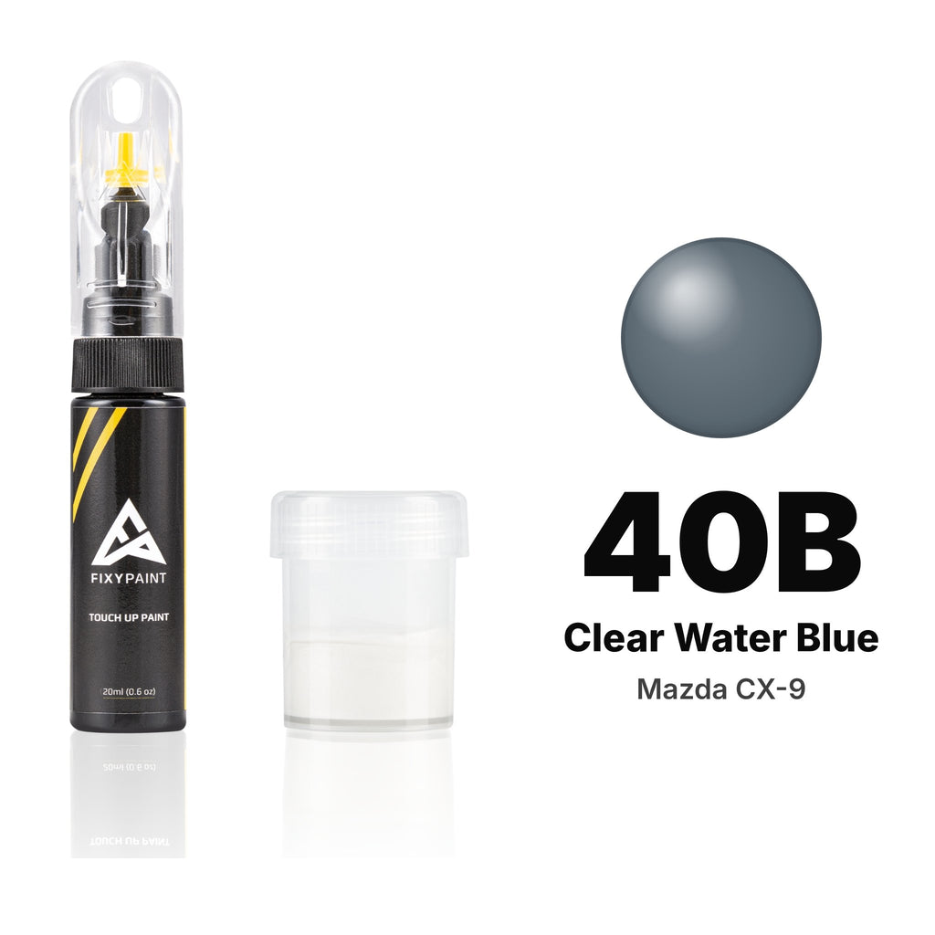 Touch-up paint for Mazda CX-9 40B Clear Water Blue, Standard kit