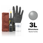 Touch-up paint for Mazda Familia 3L Silverstone, Complete kit