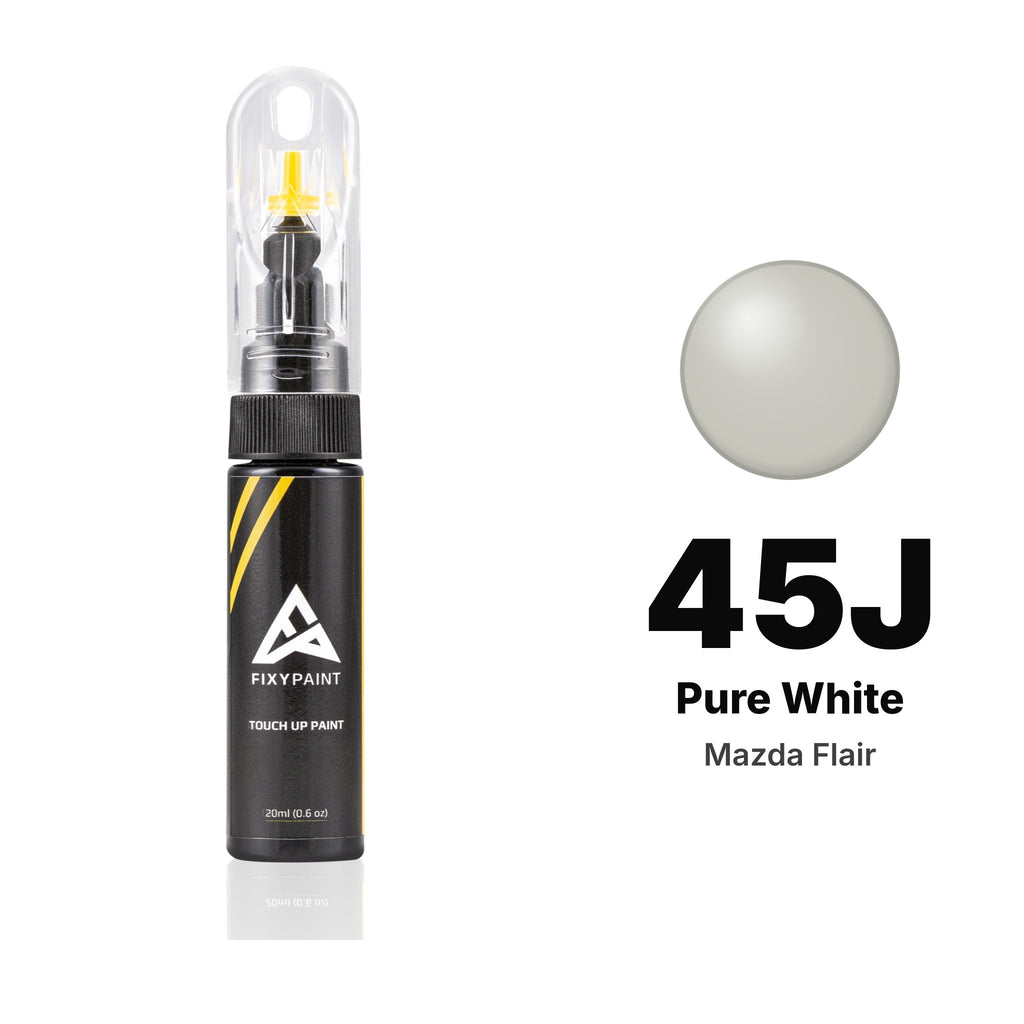 Touch-up paint for Mazda Flair 45J Pure White, Basic kit