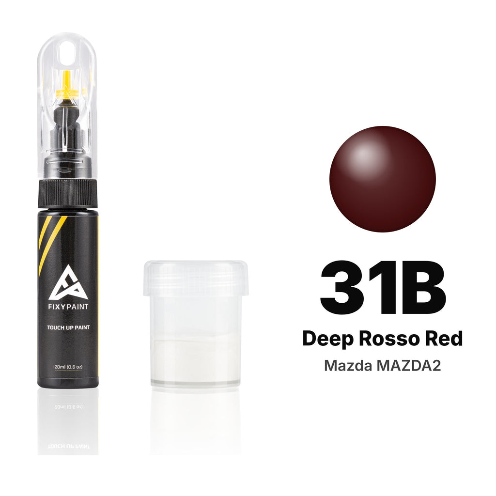 Touch-up paint for Mazda MAZDA2 31B Deep Rosso Red, Standard kit