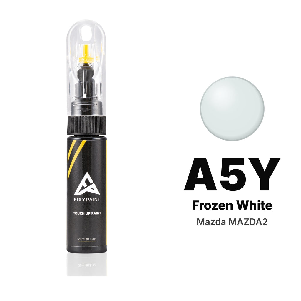 Touch-up paint for Mazda MAZDA2 A5Y Frozen White, Basic kit