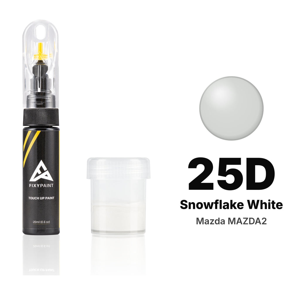 Touch-up paint for Mazda MAZDA2 25D Snowflake White, Standard kit