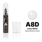 Touch-up paint for Mazda MAZDA2 Hybrid A8D Lunar White, Standard kit