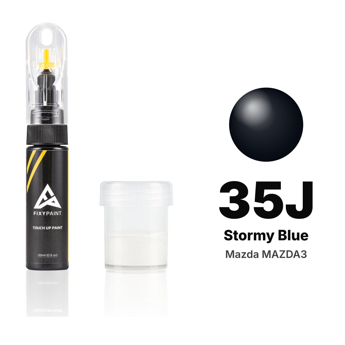 Touch-up paint for Mazda MAZDA3 35J Stormy Blue, Standard kit