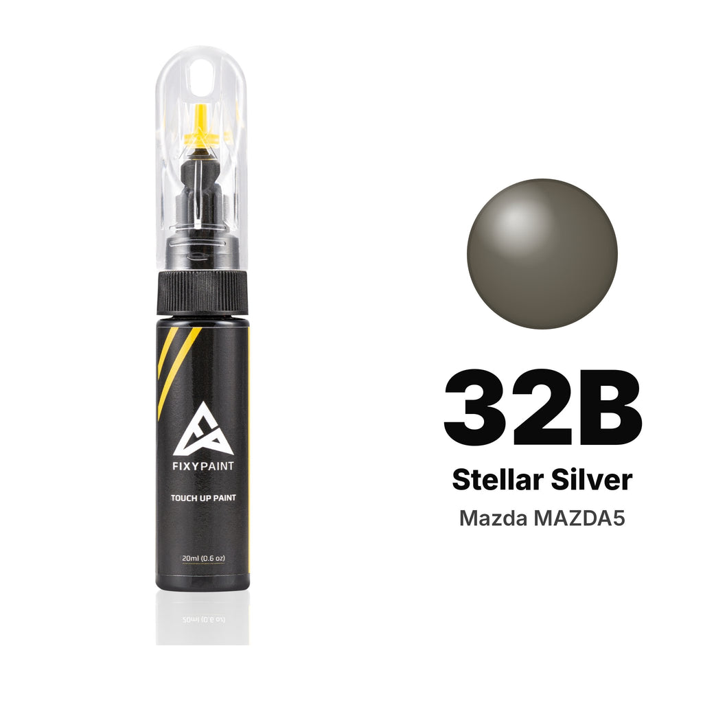 Touch-up paint for Mazda MAZDA5 32B Stellar Silver, Basic kit