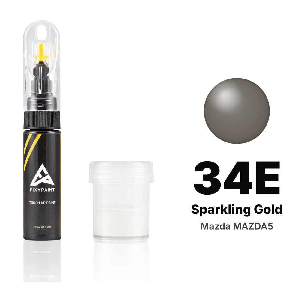 Touch-up paint for Mazda MAZDA5 34E Sparkling Gold, Standard kit