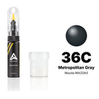 Touch-up paint for Mazda MAZDA5 36C Metropolitan Gray, Standard kit