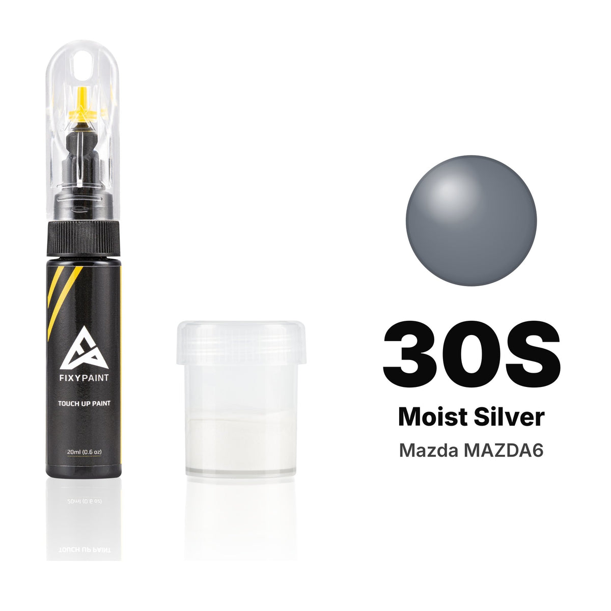 Touch-up paint for Mazda Mazda6 30S Moist Silver, Standard kit