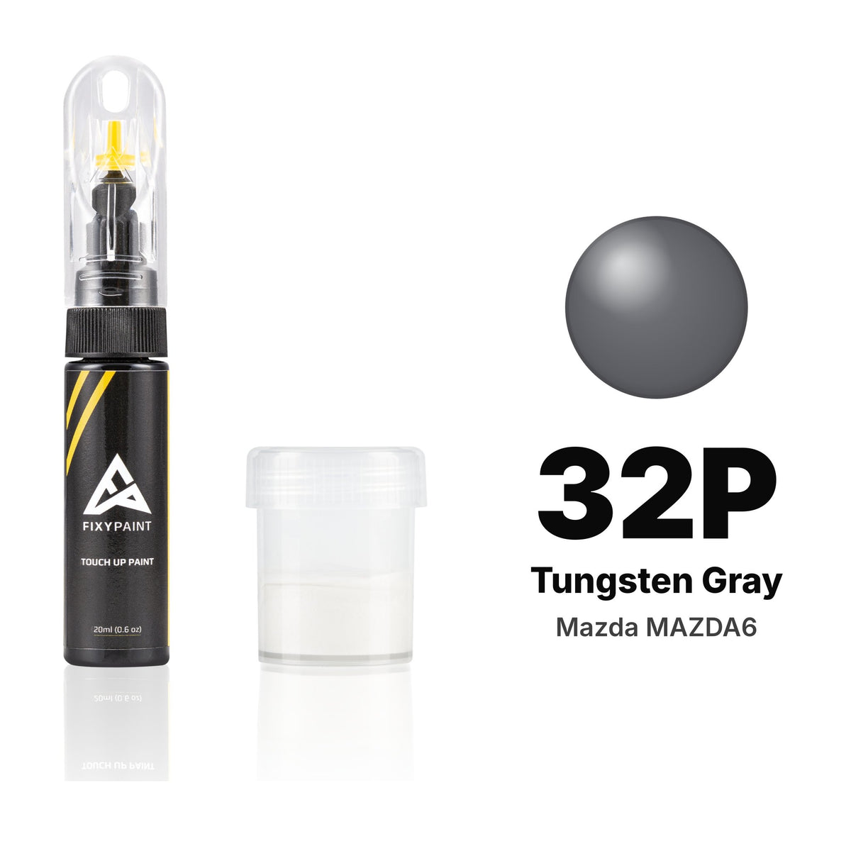 Touch-up paint for Mazda Mazda6 32P Tungsten Gray, Standard kit