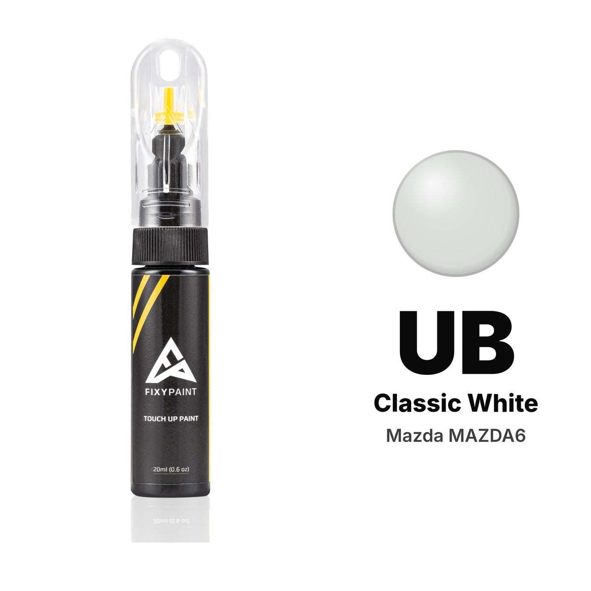 Touch-up paint for Mazda MAZDA6 UB Classic White, Basic kit
