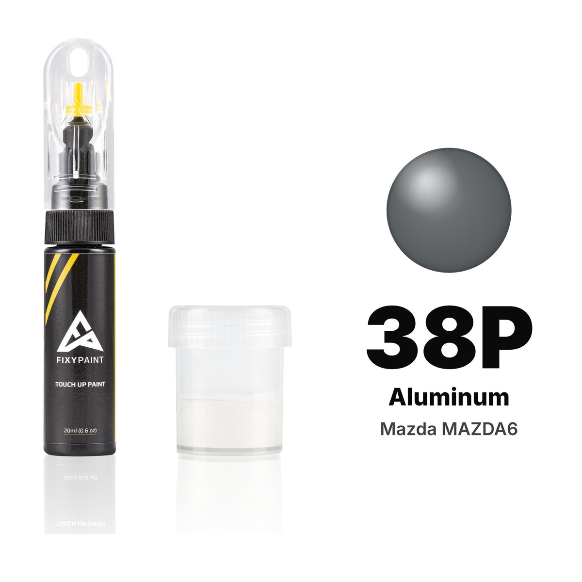 Touch-up paint for Mazda Mazda6 38P Aluminum, Standard kit