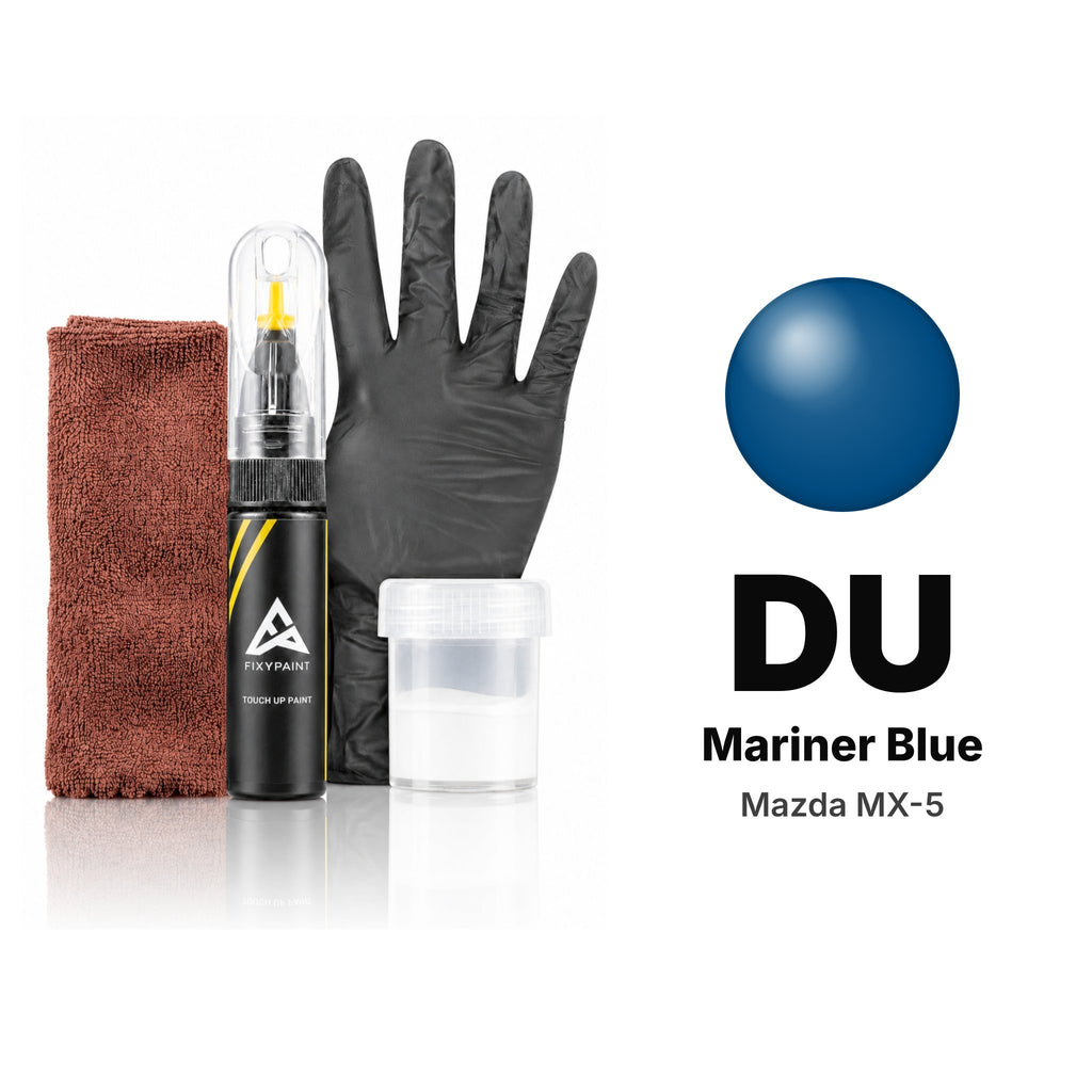 Touch-up paint for Mazda MX-5 DU Mariner Blue, Complete kit
