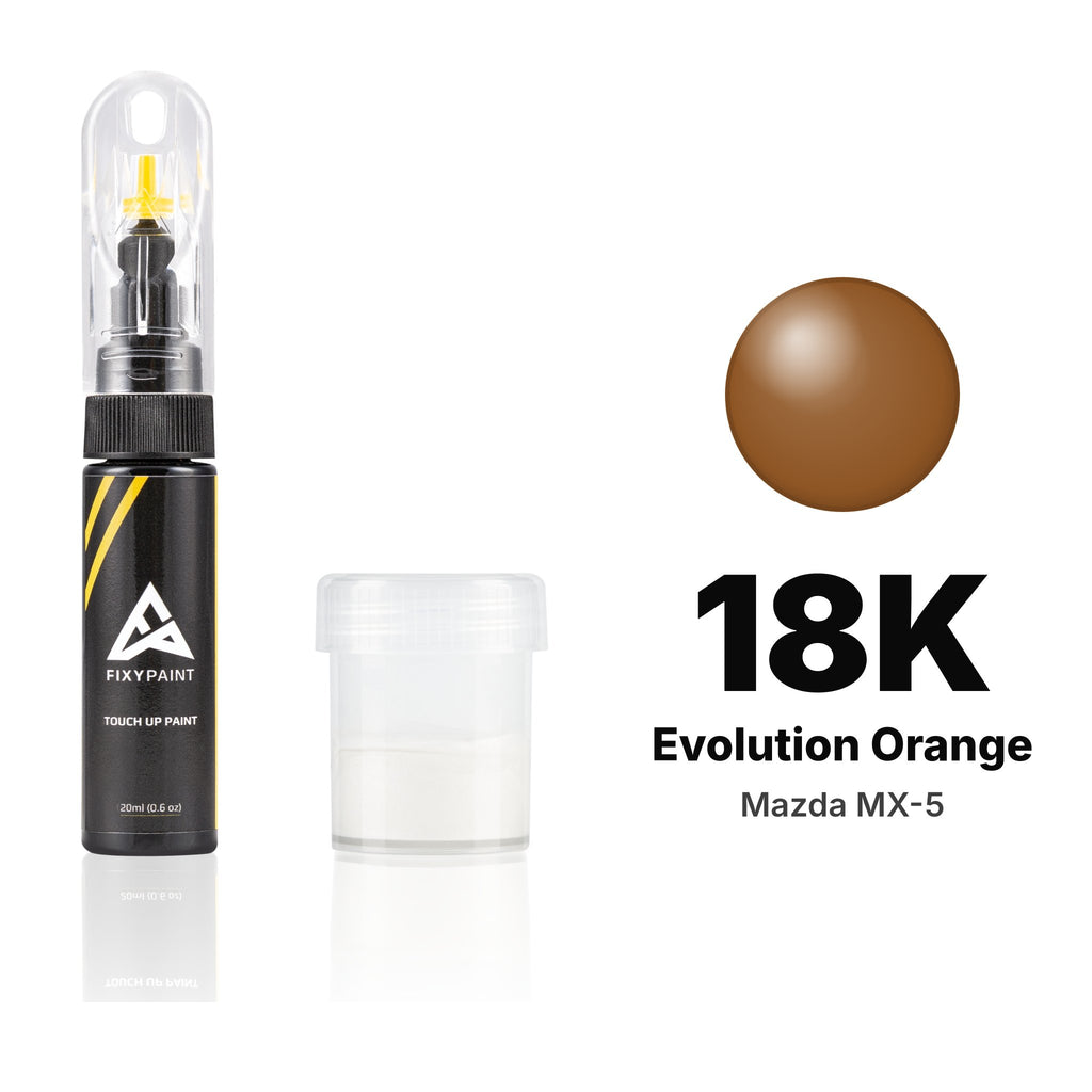 Touch-up paint for Mazda MX-5 18K Evolution Orange, Standard kit