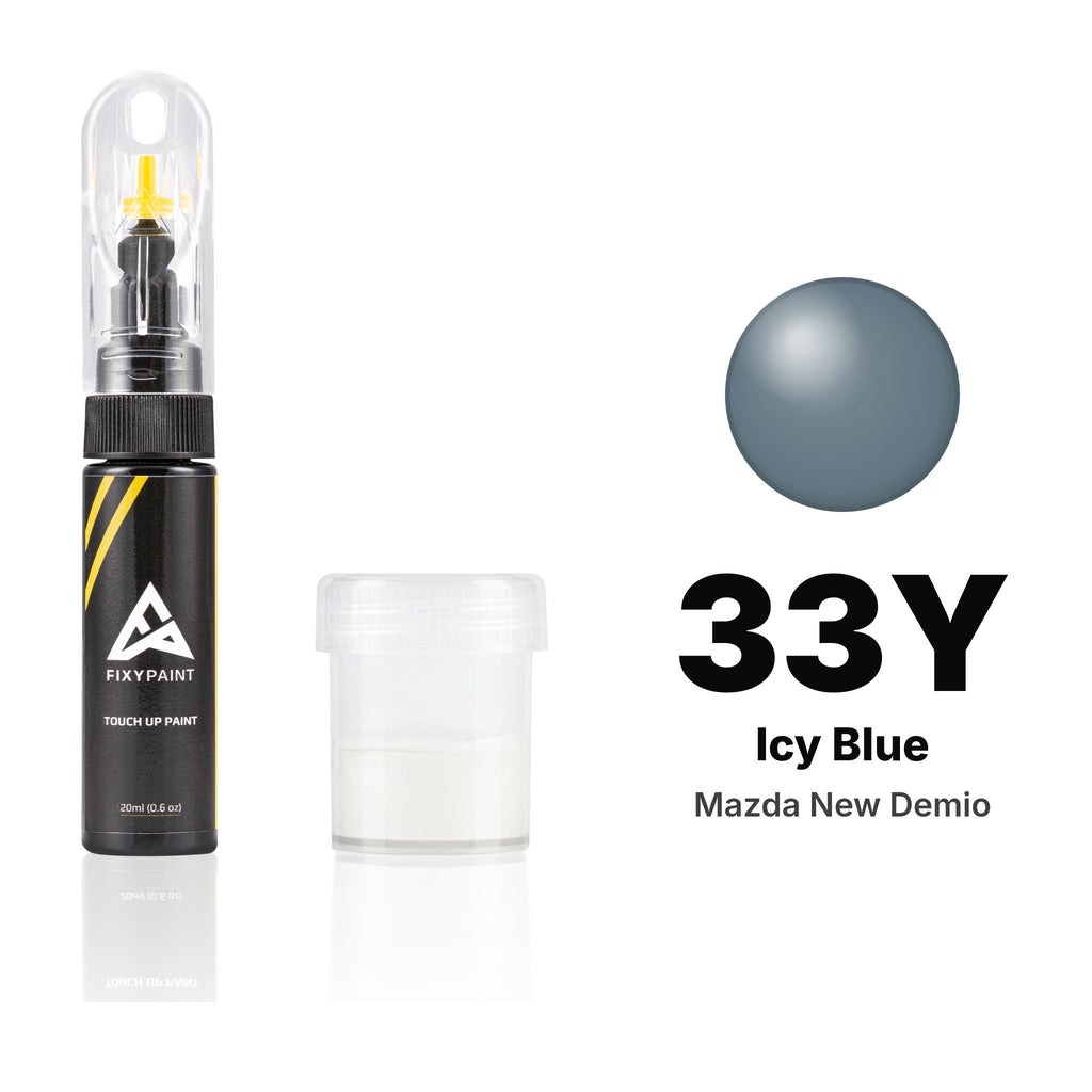 Touch-up paint for Mazda New Demio 33Y Icy Blue, Standard kit