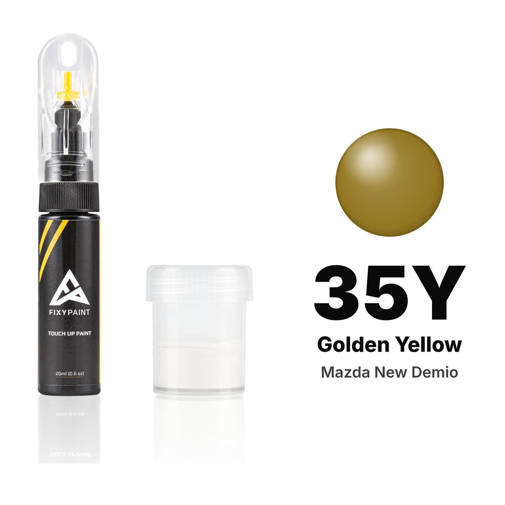 Touch-up paint for Mazda New Demio 35Y Golden Yellow, Standard kit