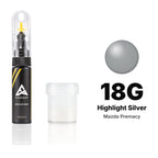 Touch-up paint for Mazda Premacy 18G Highlight Silver, Standard kit