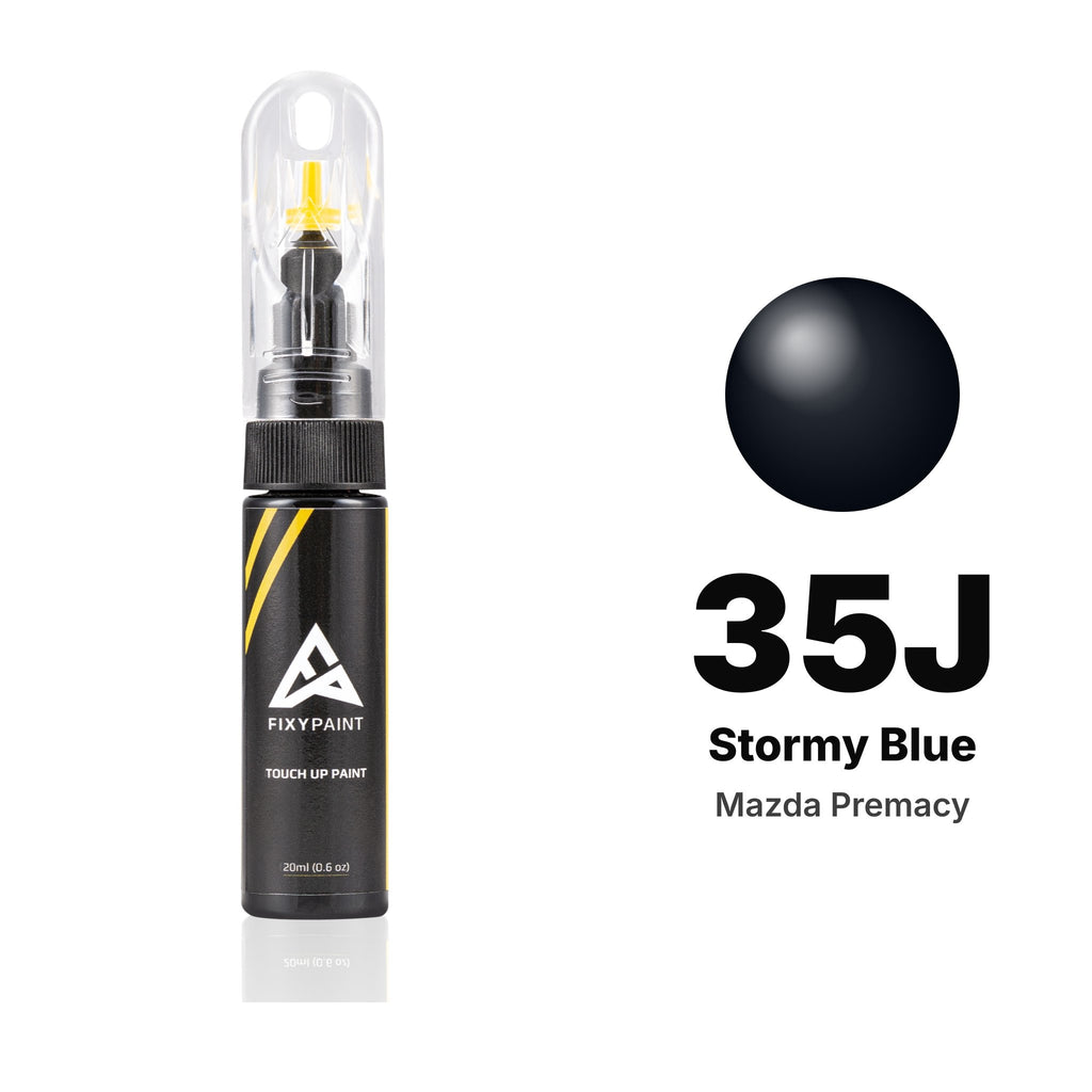 Touch-up paint for Mazda Premacy 35J Stormy Blue, Basic kit