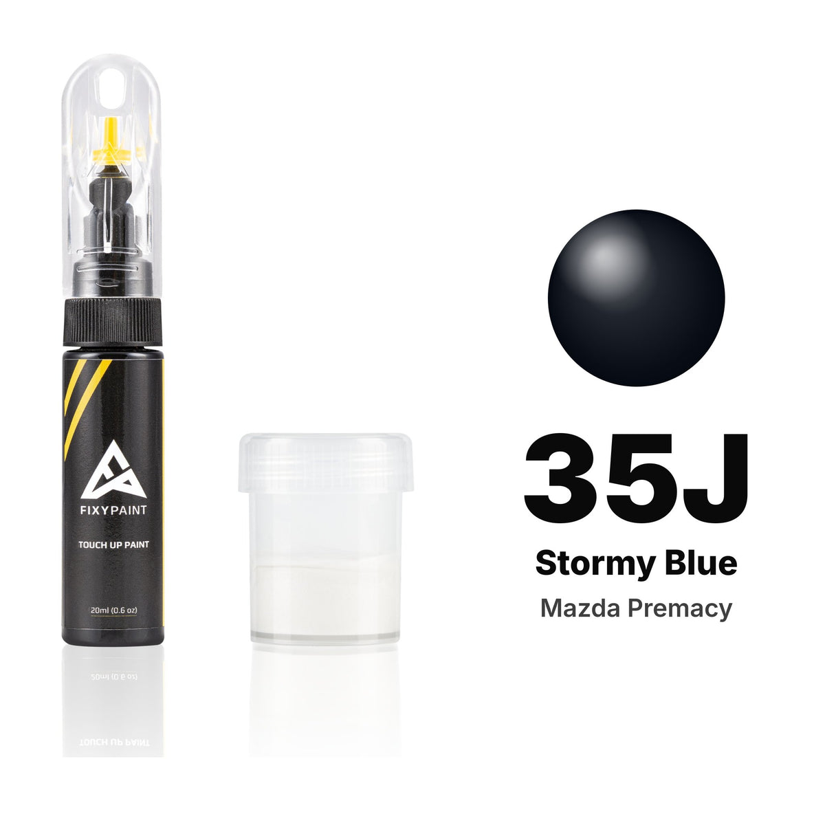 Touch-up paint for Mazda Premacy 35J Stormy Blue, Standard kit