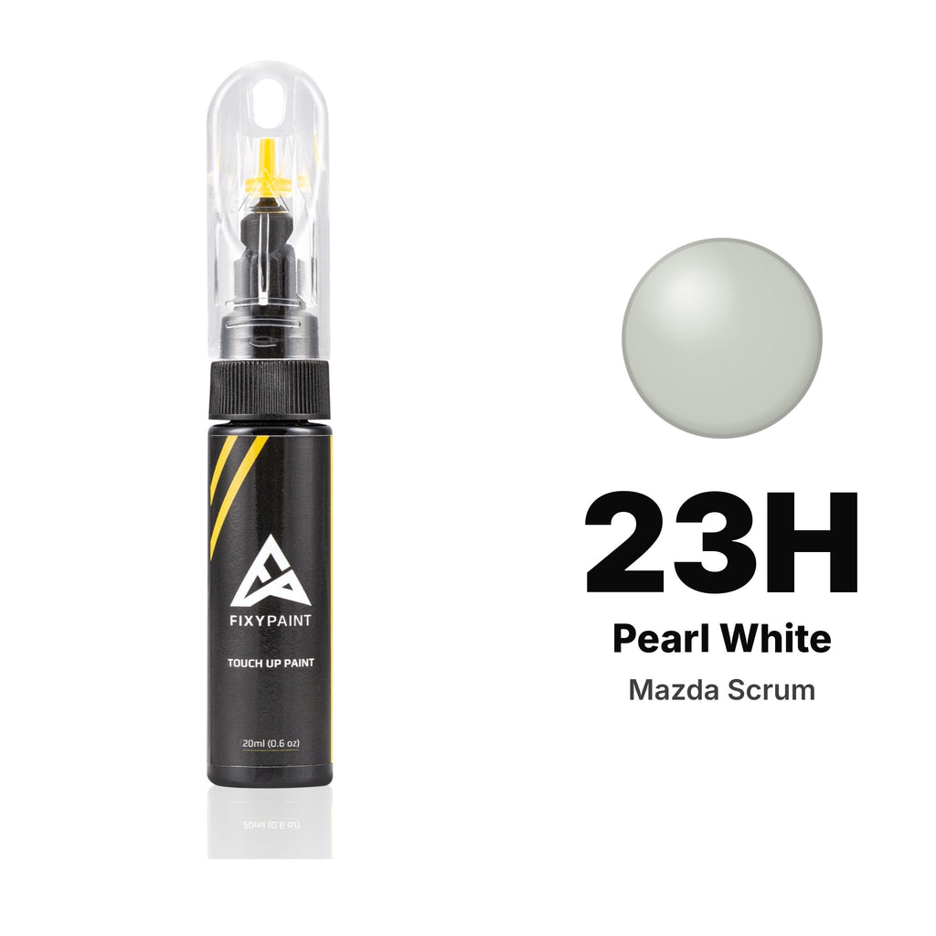 Touch-up paint for Mazda Scrum 23H Pearl White, Basic kit