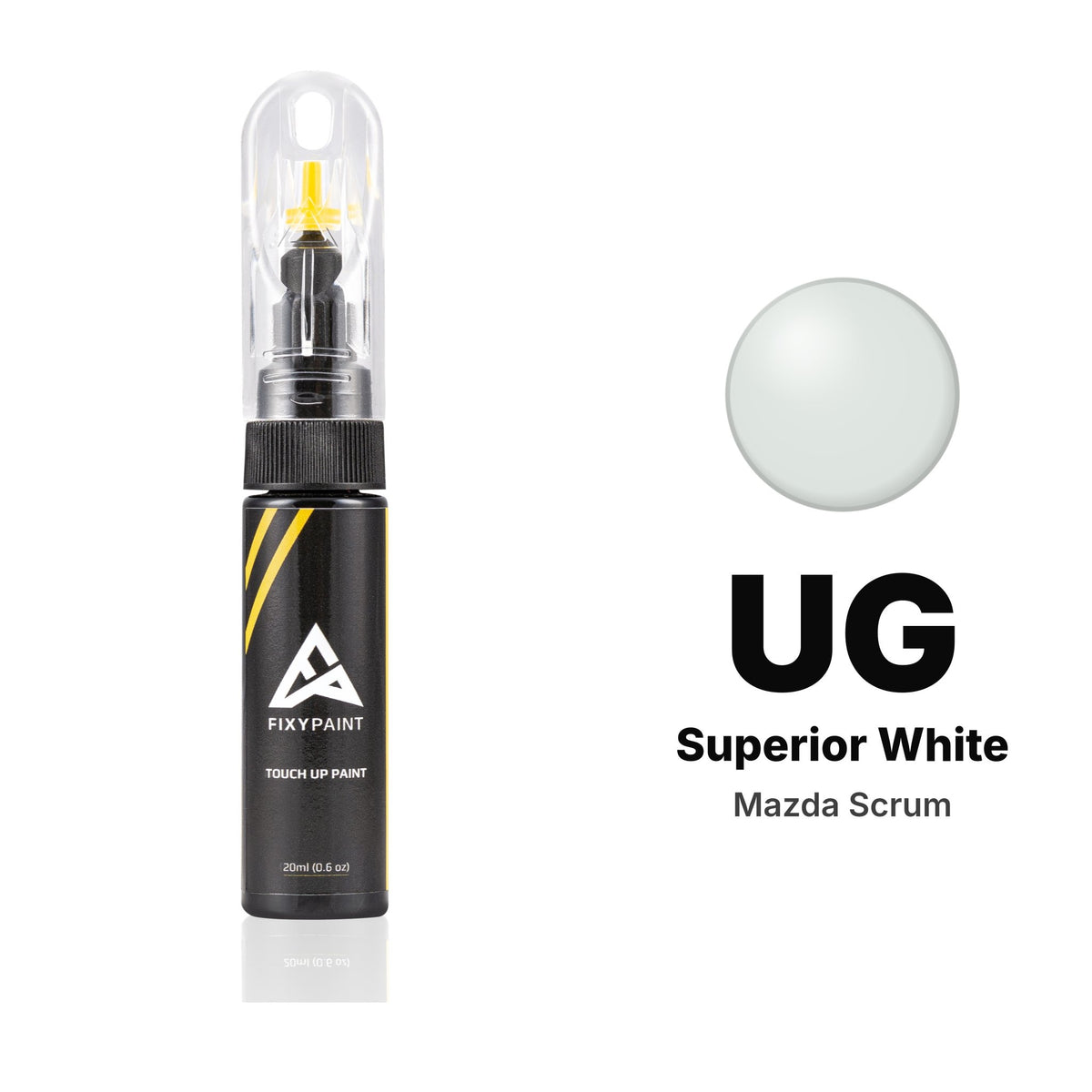 Mazda Scrum UG Superior White touch-up paint, Basic kit