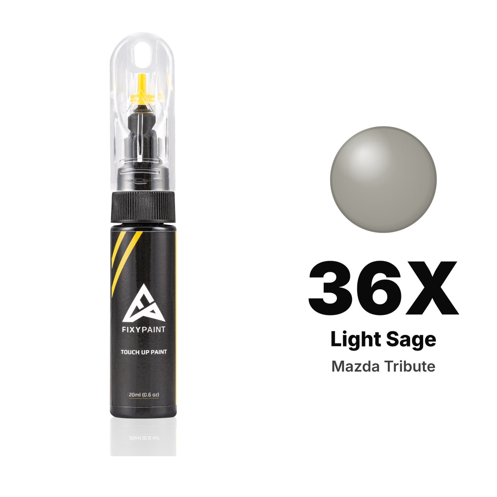 Touch-up paint for Mazda Tribute 36X Light Sage, Basic kit