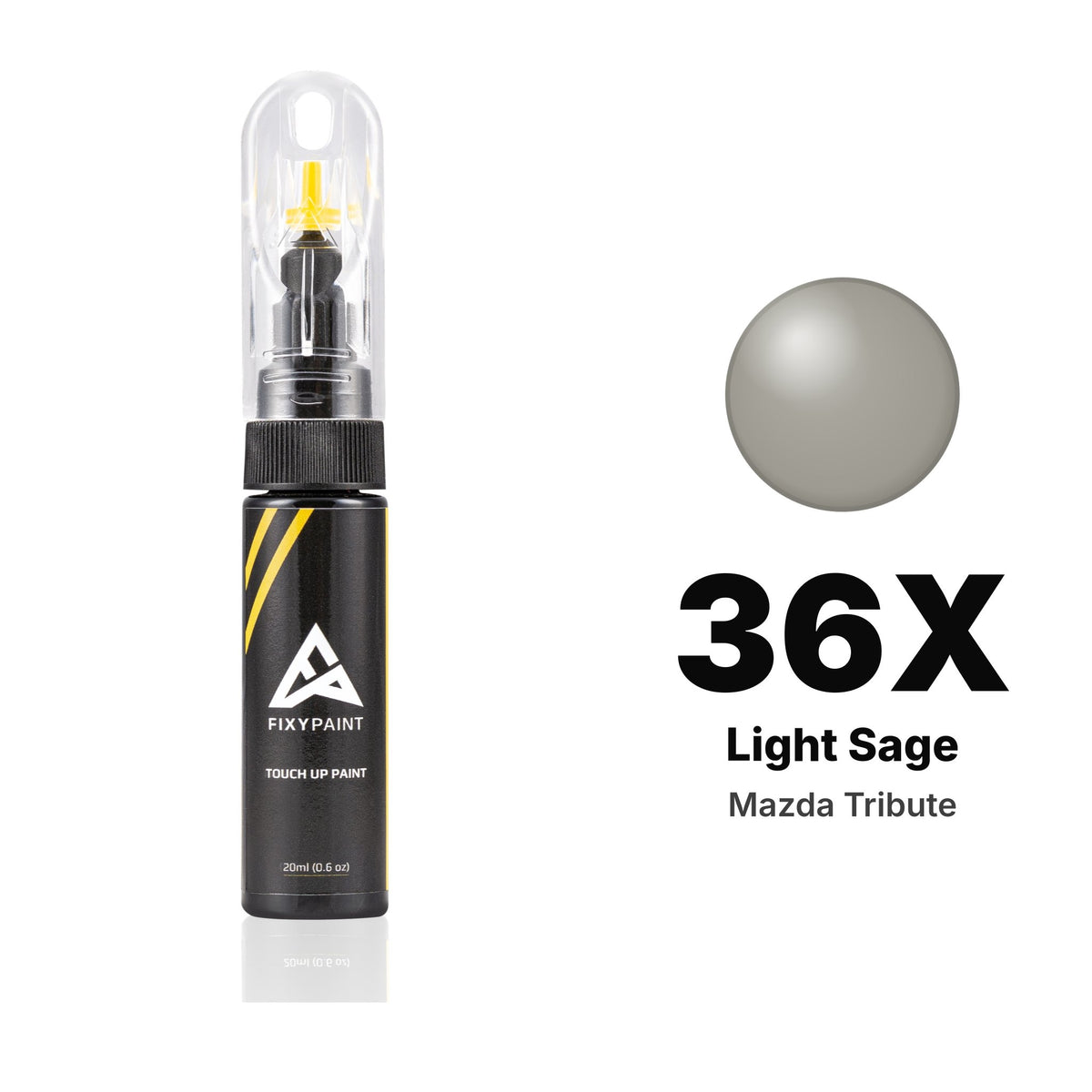 Mazda Tribute 36X Light Sage touch-up paint, Basic kit