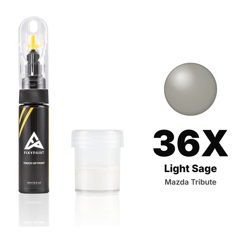 Touch-up paint for Mazda Tribute 36X Light Sage, Standard kit